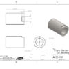 A drawing of a Stalk Stomper Exterior Bushing and a drawing of a Stalk Stomper Exterior Bushing.