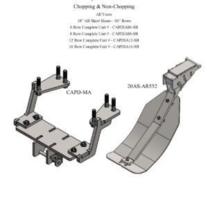 Nbj manufacturing - Stalk Stomper for Capello 16 row Diamant kit.