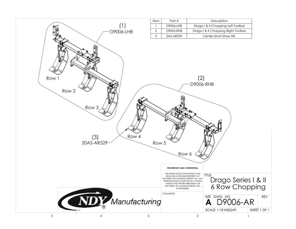 Stalk Stomper for Drago Series I & II 6 Row Chopping Corn Head - NDY ...