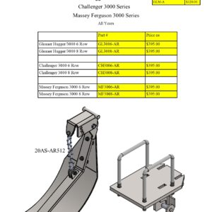NDY Manufacturing parts list and diagrams.