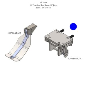 John Deere manufacturing parts diagram illustration.