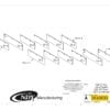 Ndv manufacturing - Skirt Kit for John Deere 608/708 - Skirt Kit for John Deere 608/708 - Skirt Kit for John Deere 608/708 - Skirt Kit for John Deere 608/708.