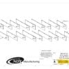 Ndy manufacturing - Skirt Kit for John Deere 612/712 - 30 inch row spacing - Skirt Kit for John Deere 612/712 - 30 inch row spacing - Skirt Kit for John Deere 612/712 - 30 inch row spacing - Skirt Kit for John Deere 612/712 - 30 inch row spacing.