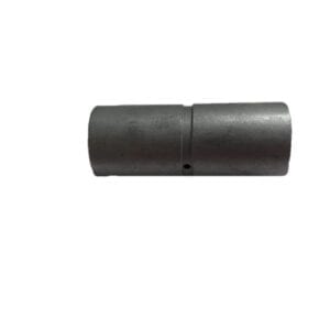 A black Greaseable Interior Bushing on a white background.