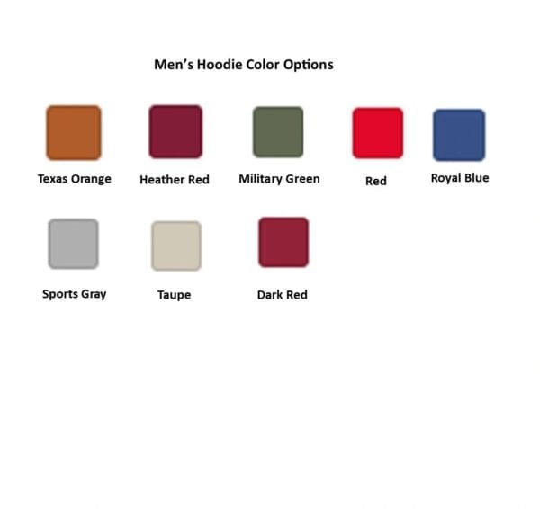 NDY Hooded Sweatshirt - Men's color options.