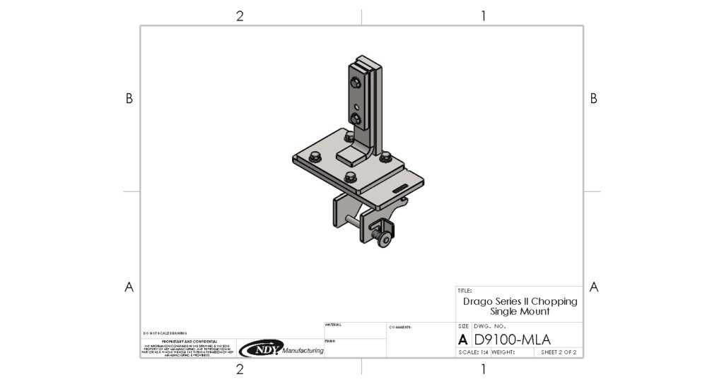 Stalk Stomper Mount for Drago Series I & II Chopping - Left - NDY ...
